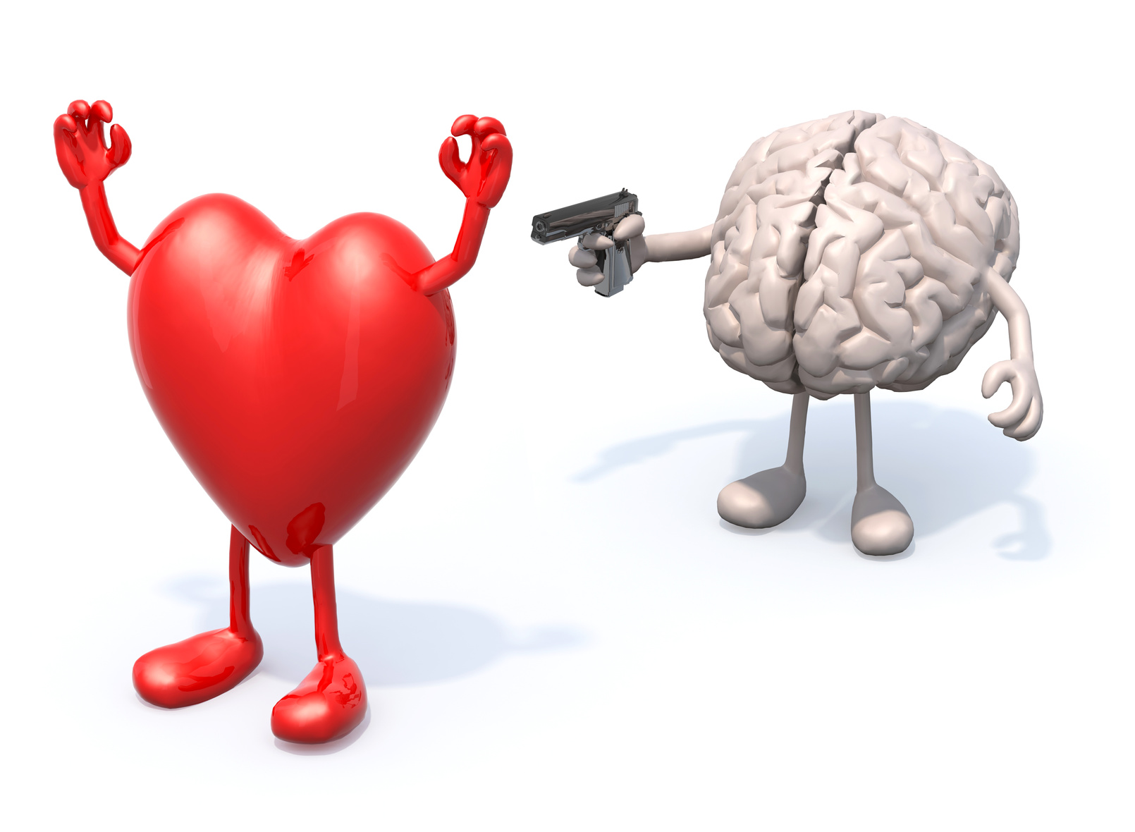 heart and brain conflict